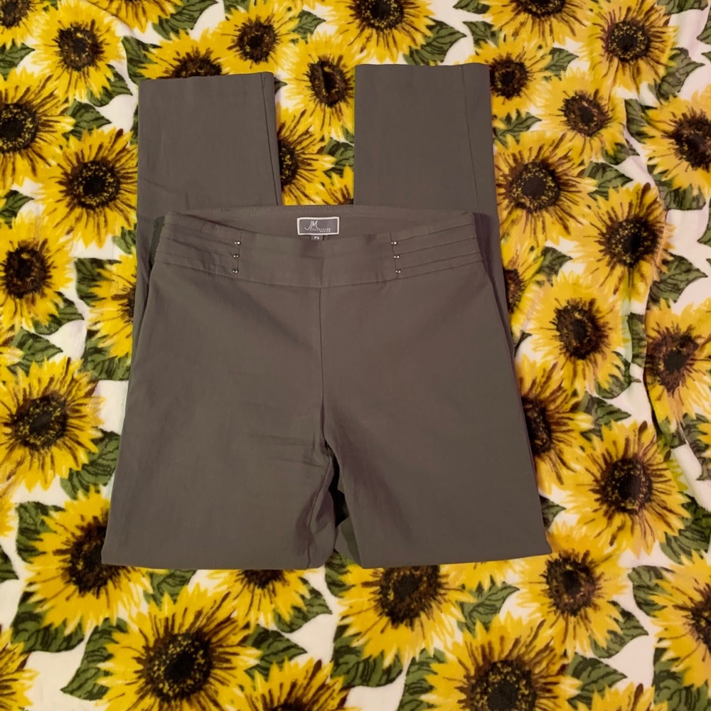 Like-new “brushed copper” colored pants. Petite S